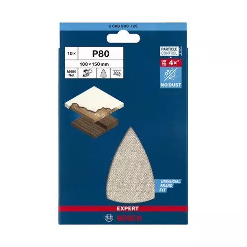 Abrasifs filet M480 Expert 100x150mm Bosch
